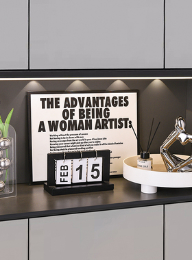 暴力熊进门口钥匙收纳玄关摆件现代轻奢入户客厅餐边柜家居装饰品