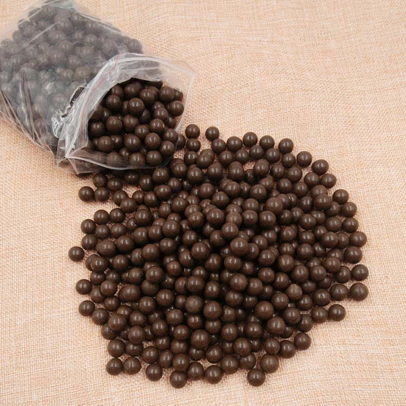极速弹弓泥丸安全泥丸8mm 9mm 10mm 加硬陶瓷丸黄球超圆弹弓皮筋