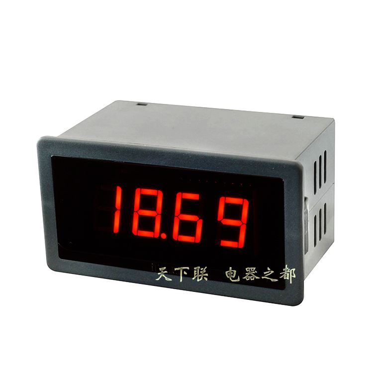 。5135三位半高精度单相三相数显交流电压电流表数字面板表头ac50