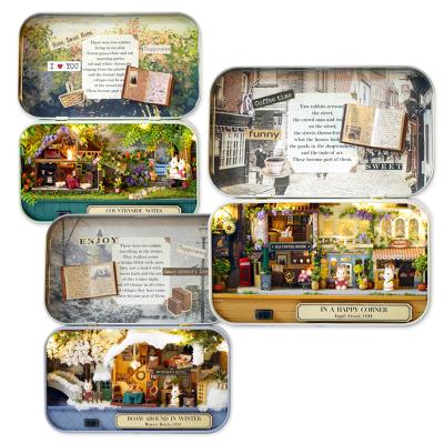 极速diy cottage theater model birthday gift Valentines Day b