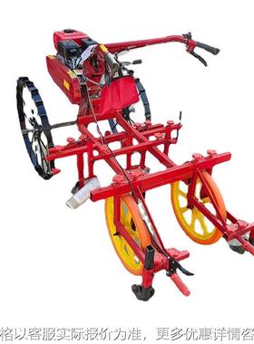 铺地膜机全自动盖地膜覆膜机Film laying machine