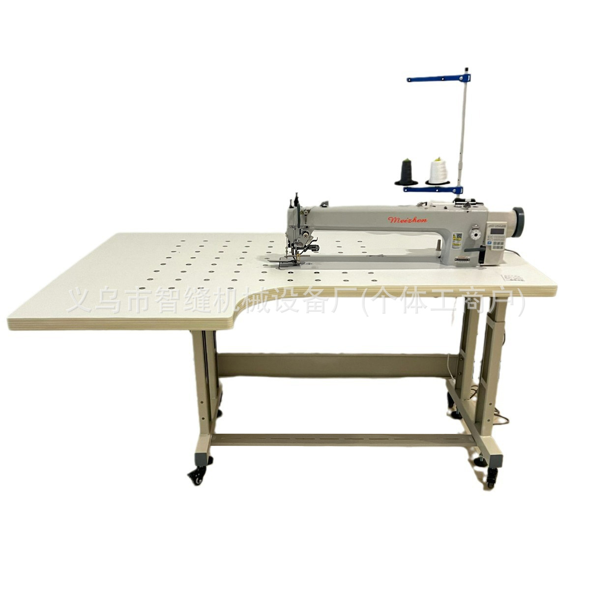 加长同步缝纫机厚料大梭皮革挡风被户外帐篷电脑平缝机长臂车