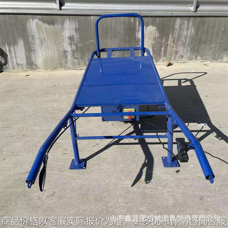多用途电动手推车大功率载重1200斤爬坡电动车工地上料运输鸡公车