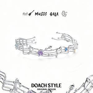 DOACH音乐盛典手镯原创小众设计