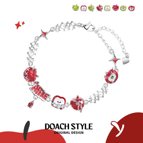 原创苹果切片甜酷新款手链