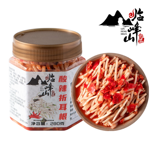 凉拌折耳根即食新鲜鱼腥草罐装四川贵州特产下饭菜腌剁椒泡菜咸菜