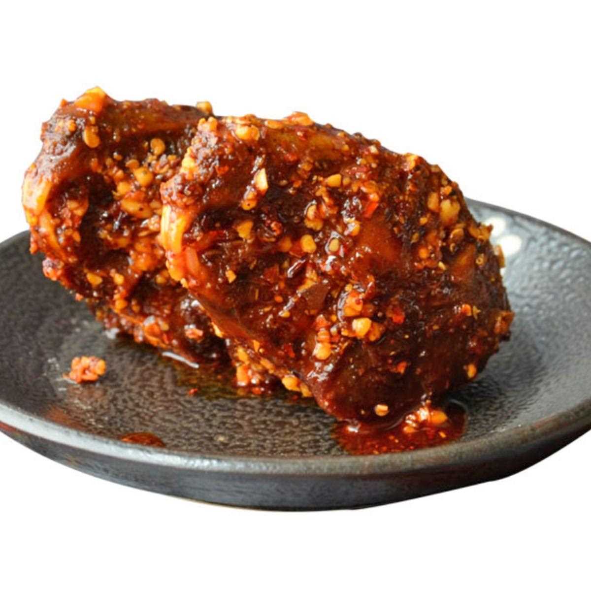 四川特产双流老妈兔头香辣熟食兔肉成都冷吃荣记兔腿五香麻辣兔头