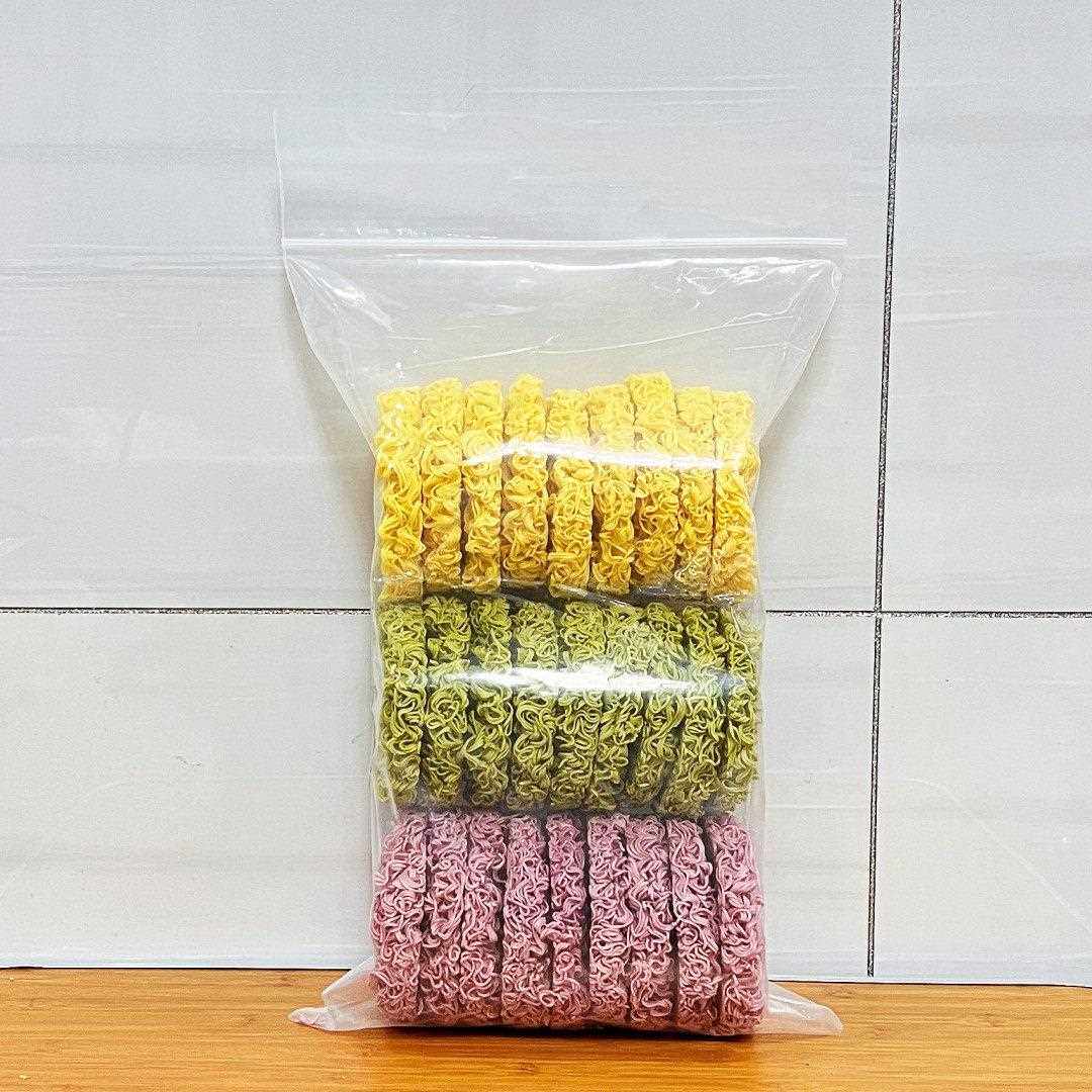 惠州龙门特产南昆山蔬菜面非油炸杂粮素食早餐面南瓜菠菜面紫薯面