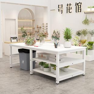 流水线 线操作台车间工厂工作台实验台桌工作台双层快递打包台包