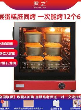 君之 CS100-02君之风炉烤箱家用大容量80升热风循环多功能商用烘