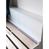 床尾床边储物柜 床头置物柜 床头收纳柜置物架定制 夹缝收纳柜窄