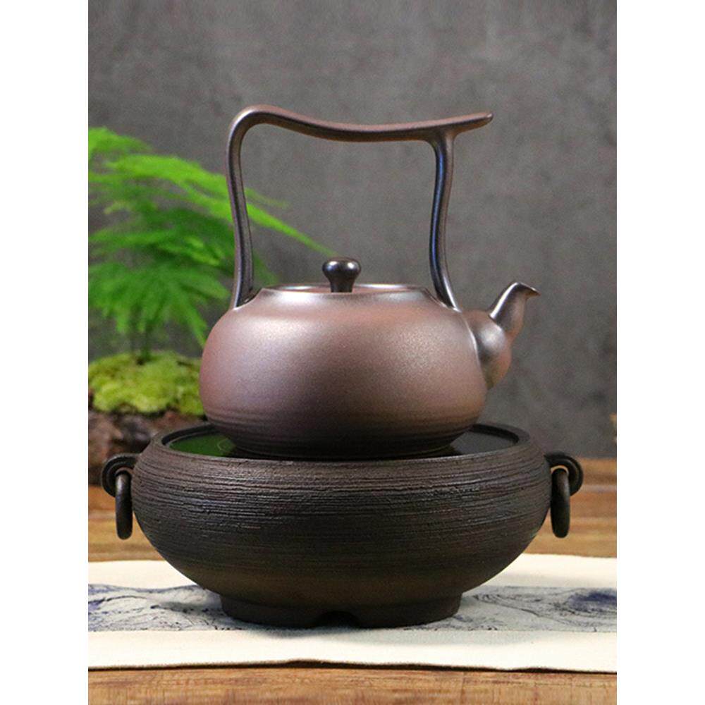 问古斋老岩泥迷你电陶瓷炉家用静音小茶炉茶机铁锅银锅茶炉烧水
