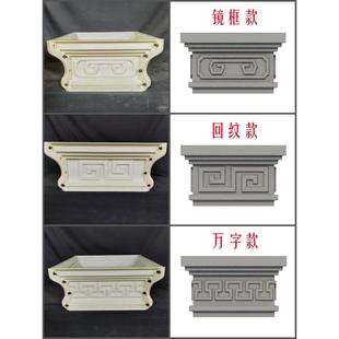 方形水泥柱柱头柱脚模具欧式房屋罗马柱栅栏柱礼帽门柱头模型
