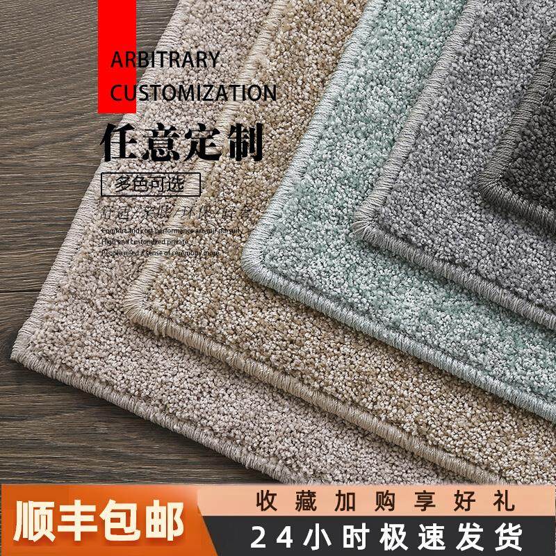 纯色日式入户客厅茶几阳台垫加厚房间卧室满铺地毯大面积定制尺寸
