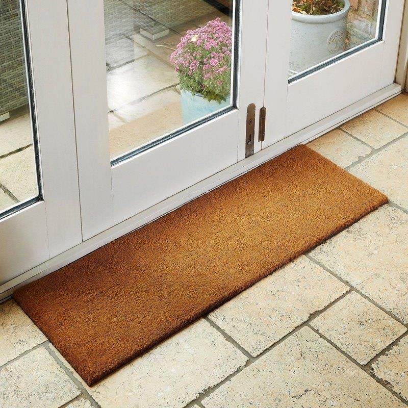 印度进口天然椰棕门垫家用入户门进门口蹭脚地垫门厅除尘防滑脚垫,居家布艺,家用脚垫,淘宝优惠券,粉丝福利购,淘宝优惠卷
