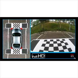 360度无缝全景行车记录仪调试布标定布2D3D高清海思方案自动校正