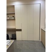 苏州衣柜门橱柜门欧松板PET柜门爱格门膜压门极简玻璃门法式 柜门