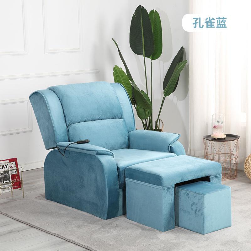 足浴沙发电动美甲躺椅足疗店修脚泡脚沙发洗浴桑拿采耳足疗按摩床