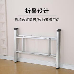 可折叠桌子支架加粗架子大圆桌四腿桌子支架加厚方桌支架桌子桌腿