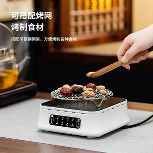 京士顿迷你静音不挑壶电陶炉烧水茶炉煮咖啡家用玻璃煮茶器套装