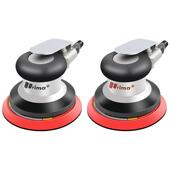 台湾Prima 5寸气动磨砂机全钢真空干式 磨砂机工业级汽车抛光机