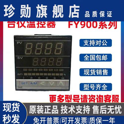 台仪FY900温控表FY900-301000/FY900-302000智能温控仪