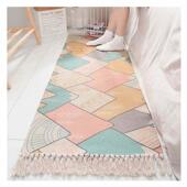 床前地毯全卧室房间长方形家庭毛毯客厅地毯床前地毯斯堪 纳维亚