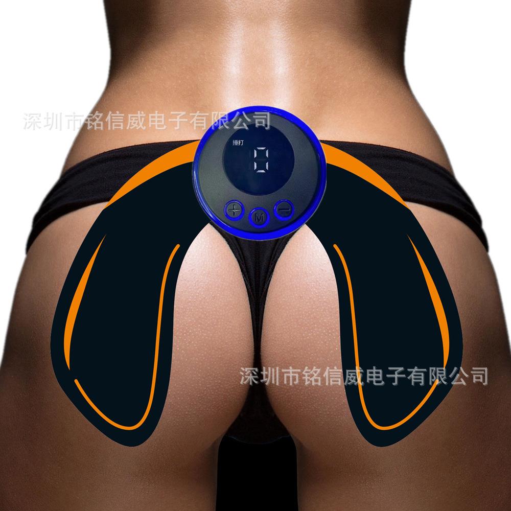 美臀仪臀部贴家用跨境外贸EMS健身器腿部蜜桃臀训练器材按摩贴