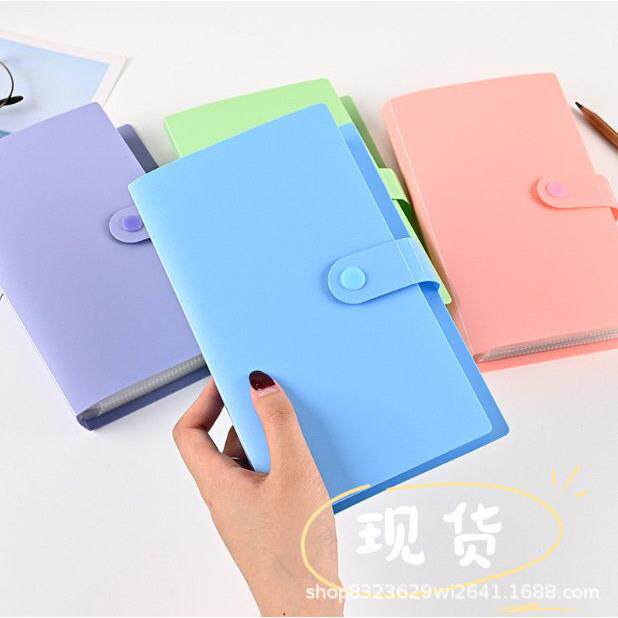 100枚装纸币钱币收藏册纪念钞收藏保护册收藏册空册50页简约纯色