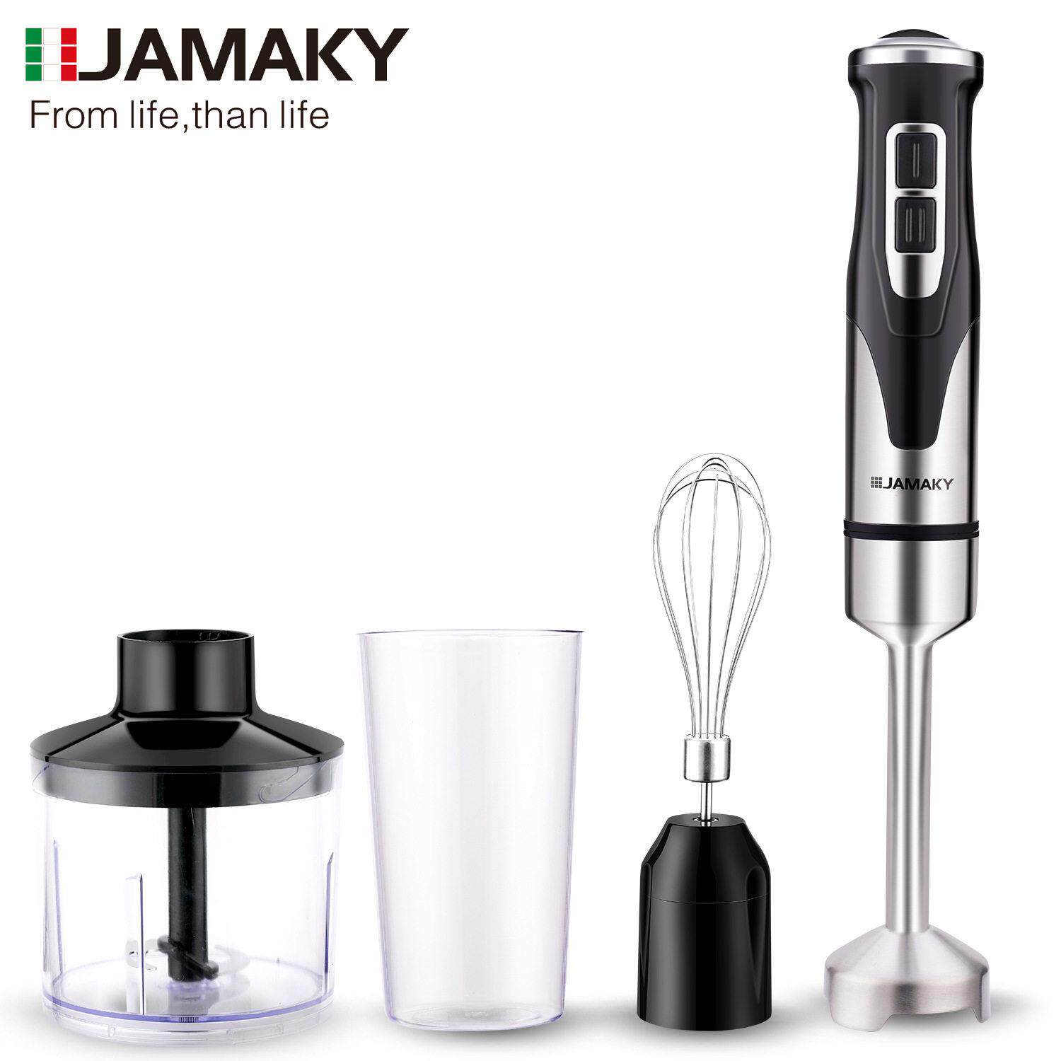 JAMAKY 家用搅拌器打蛋器绞肉机榨汁机4合1大功率多功能搅拌套装