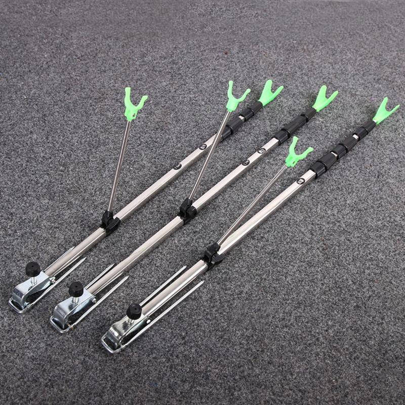 厂家现货不锈钢鱼竿支架 四方刚支架 炮台支架 插地架竿 渔具配件