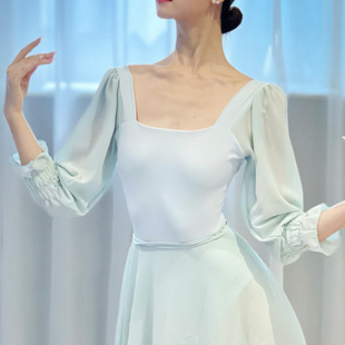 舞蹈服女新款古典舞基本功考级拉丁舞跳舞练功演出连衣裙古典舞服