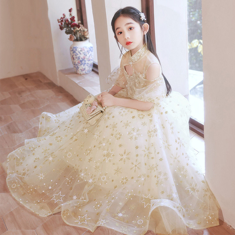 女童礼服花童公主裙高端夏走秀