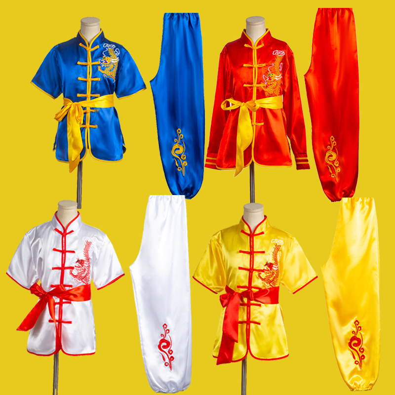 武术服装表演服功夫练训