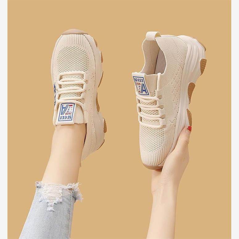 鬼步舞专用形体女软底广场舞鞋四季飞织舞蹈鞋运动防滑孕妇跳舞鞋