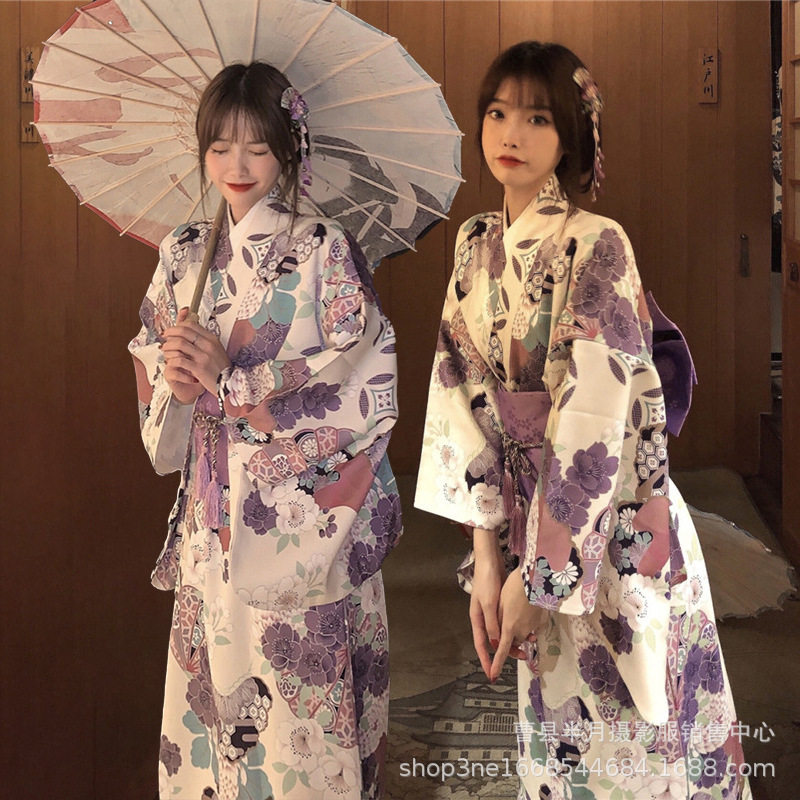 和服女正装传统改良中浴衣夏季