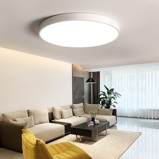 速发客厅灯吸顶间简约大气20卧5年新款 圆形主2室房灯灯具