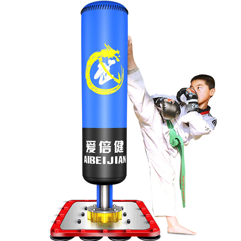 速发拳击沙袋散打立式家用不倒翁沙包吊式成人儿童跆拳道训练器