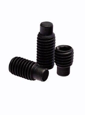 速发12.级圆柱端机定螺丝凸端基米螺钉无头顶丝紧米DI15 M14 M16