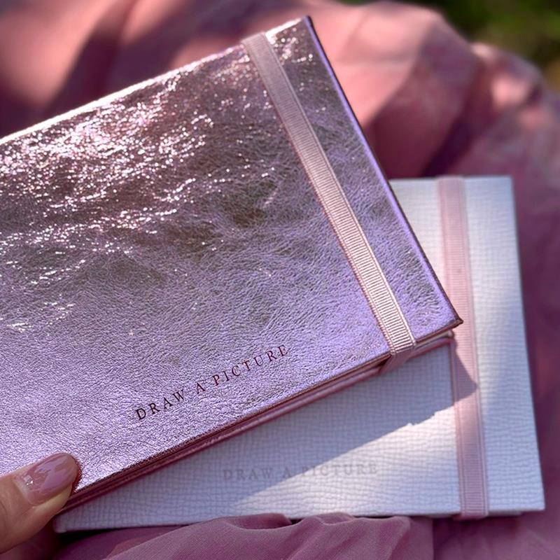 轻听300g全棉锁线封胶水彩本素描本sketchbook丙烯麦克笔绘画可携