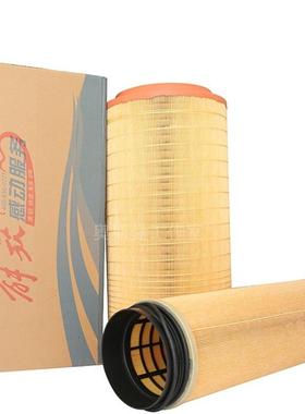 K2652空滤PU适配C27800解放460/500/550马力新款J6P/JH6空气滤芯