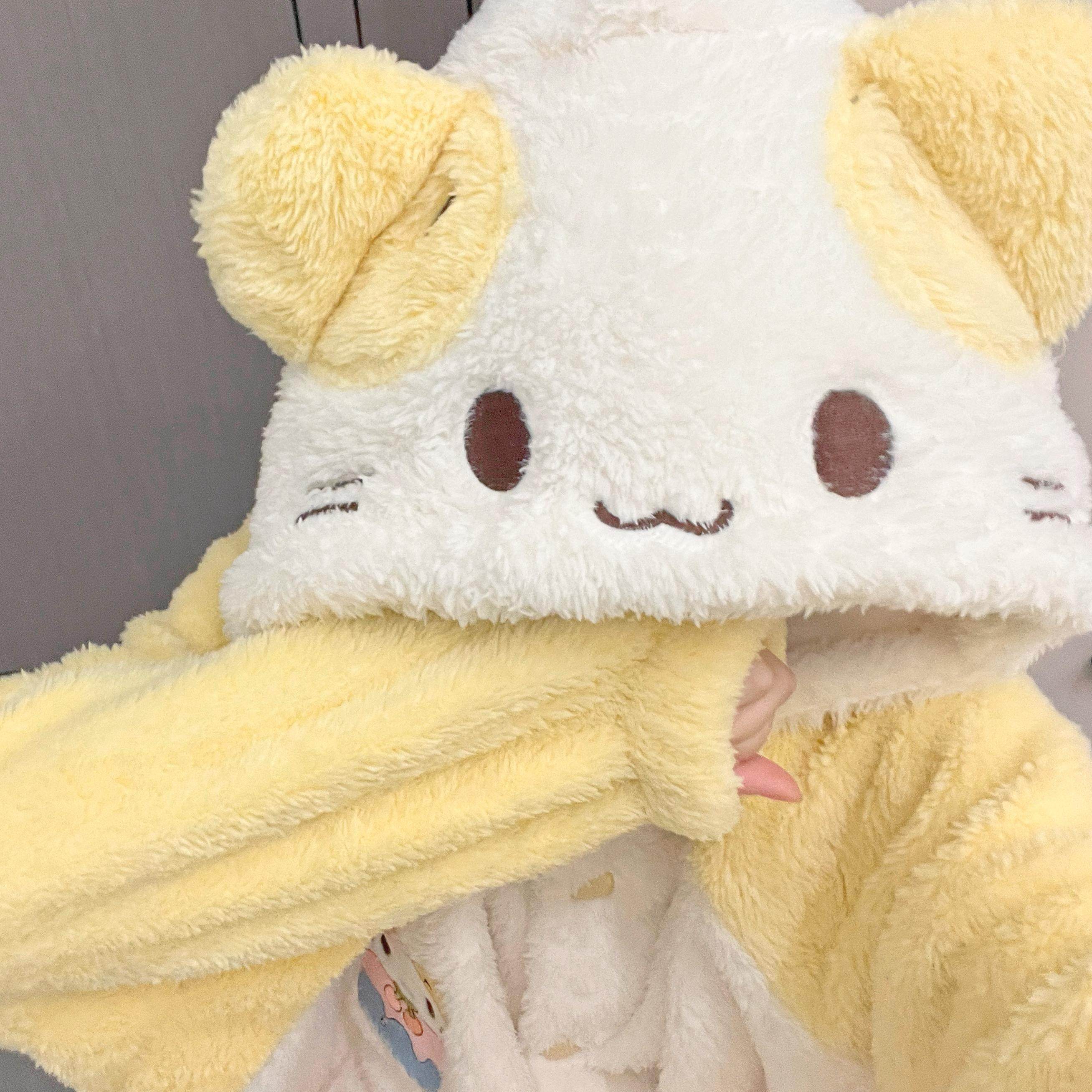 棉花糖猫猫冬季新款少女加绒加厚睡衣女珊瑚绒软妹外穿睡袍家居服,女士内衣/男士内衣/家居服,睡袍/浴袍,淘宝优惠券,粉丝福利购,淘宝优惠卷