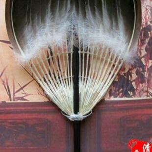 羽毛扇子夏诸葛羽扇诸葛亮鹅毛夏季 新品 鹅毛扇婴儿宝宝用高级大高