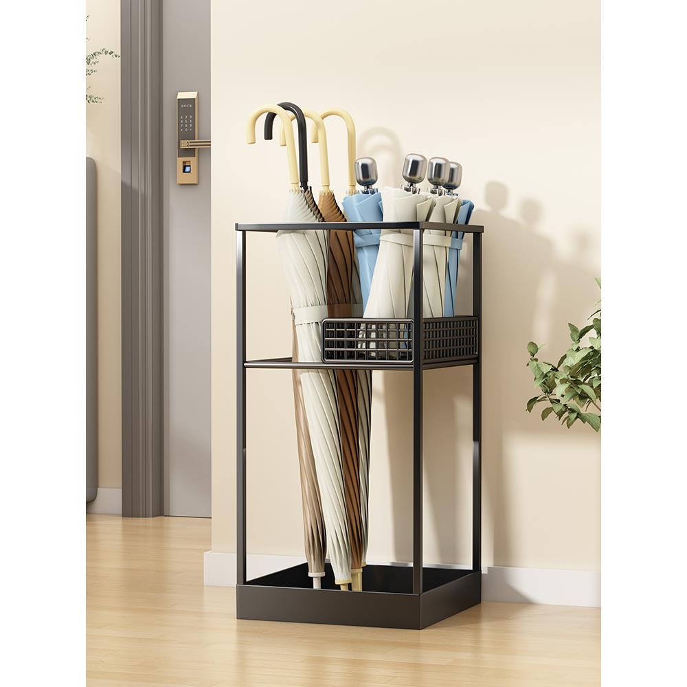 雨伞收纳架家用门口放伞置物架伞架雨伞桶筒商用办公室入户沥水架