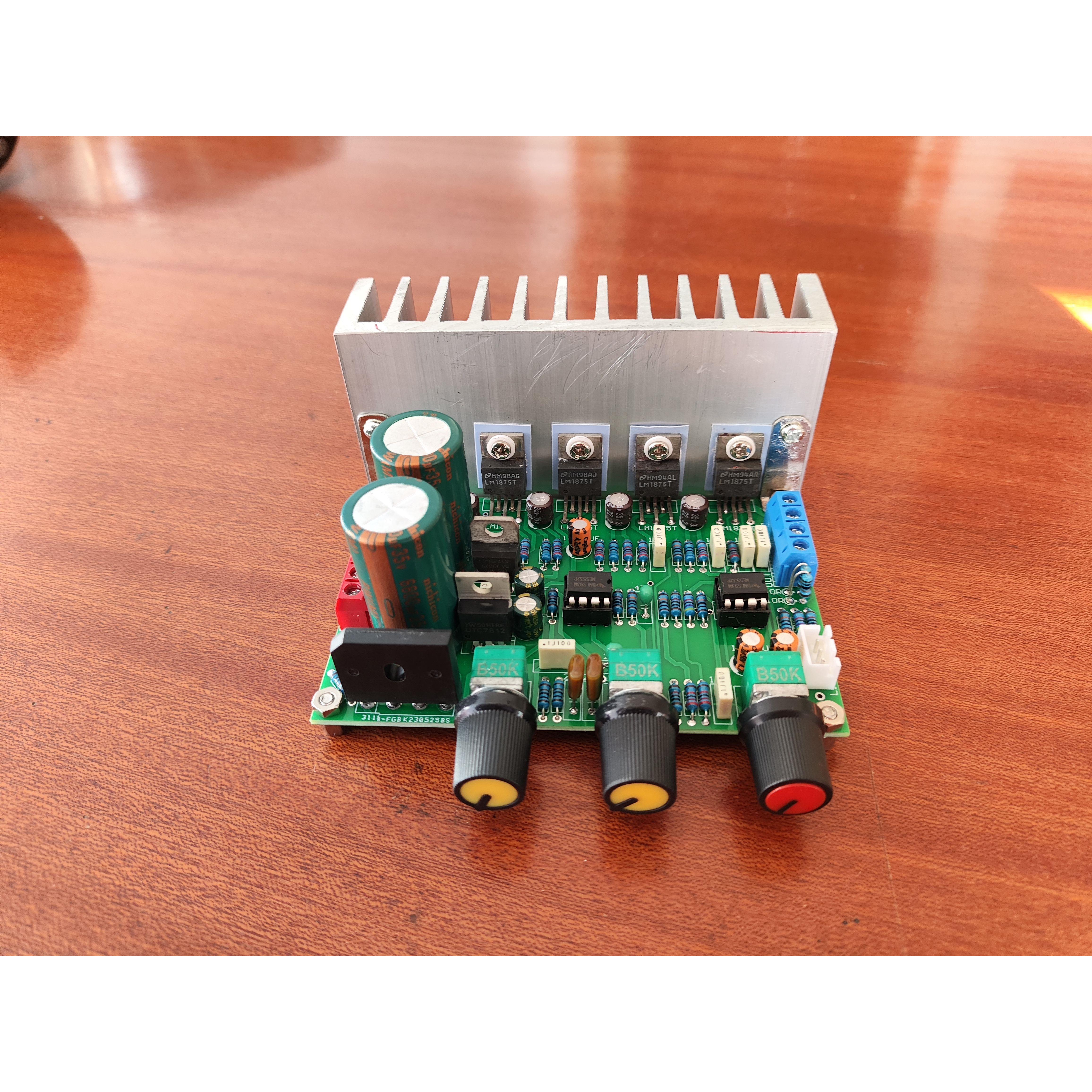 2.1声道LM1875功放板 立体声三声道2.1声道功放板