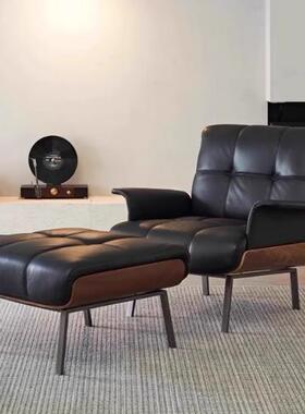 意式极简单人沙发设计师款客厅休闲 DK现代简约洽谈轻奢别墅椅子