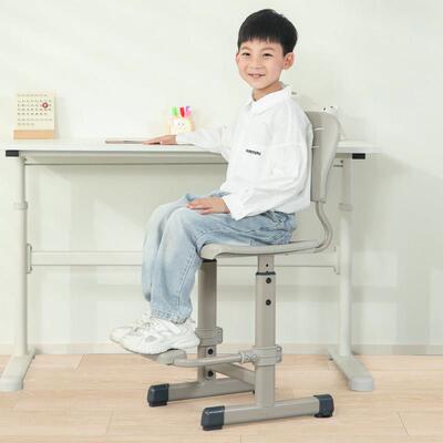 育才中小学生学习椅靠背椅可升降儿童板凳家用书桌写字座椅矫姿椅