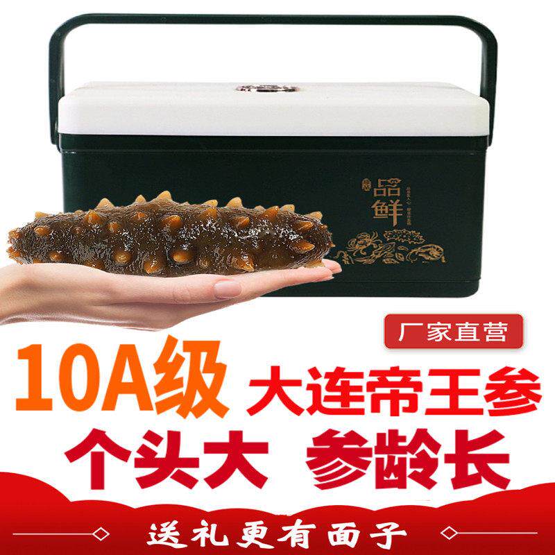 【10A级参王】大连鲜食海参礼盒 即食刺参无冰滋补辽刺参独立包装