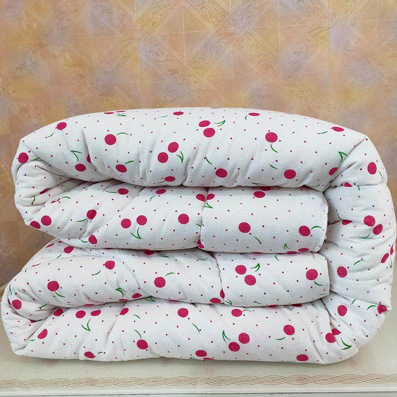 手工纯棉花全棉被子垫被芯儿童学生宿舍单双人春秋季冬被加厚保暖,床上用品,棉花被,淘宝优惠券,粉丝福利购,淘宝优惠卷