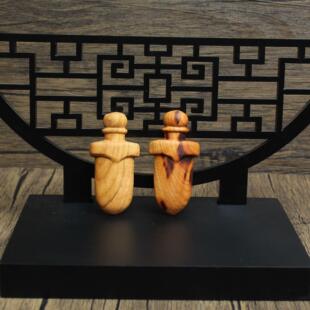 雷击桃木小剑尚方宝剑小胖剑小肥剑吊坠挂件手把节直播福禄款式